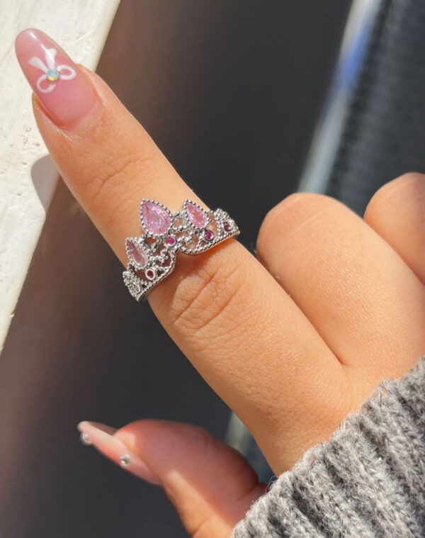 silver rapunzel ring