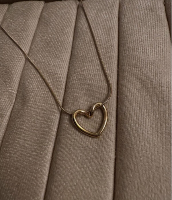 heart hollow necklace - Image 2