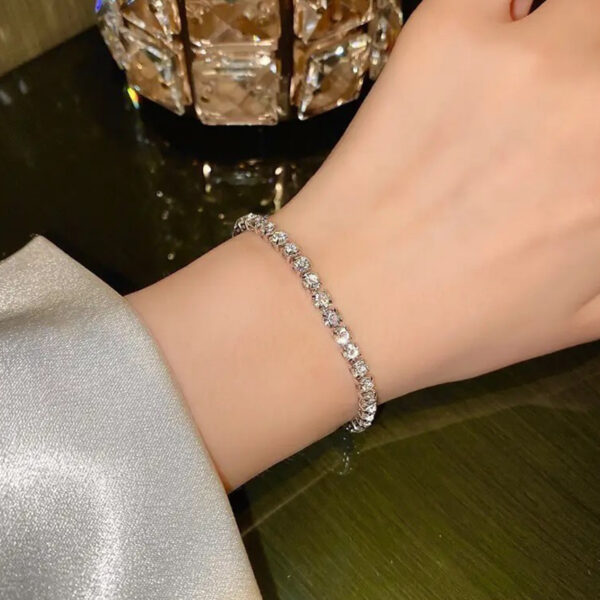 rhinestone tennis bracelet