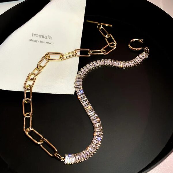 rhinestone choker - Image 3