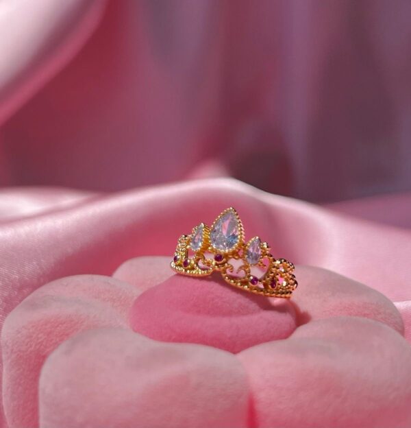 rapunzel crown ring