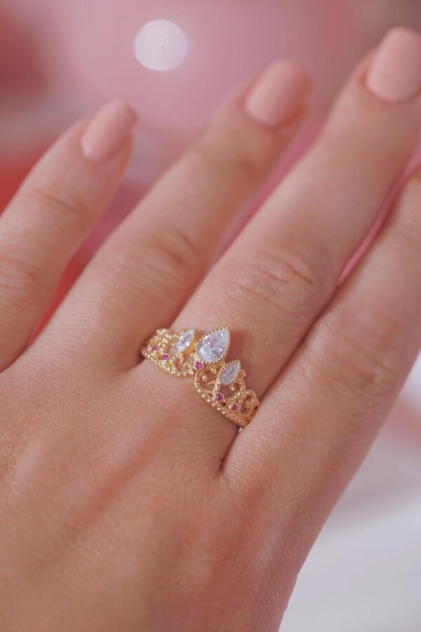 rapunzel crown ring - Image 3