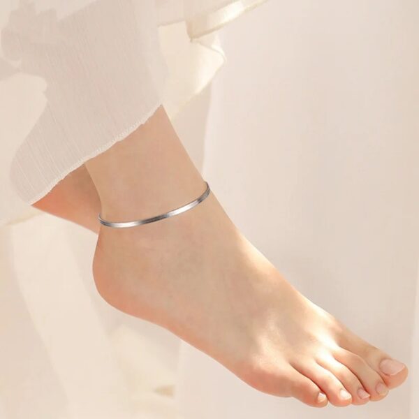snake sleek anklet