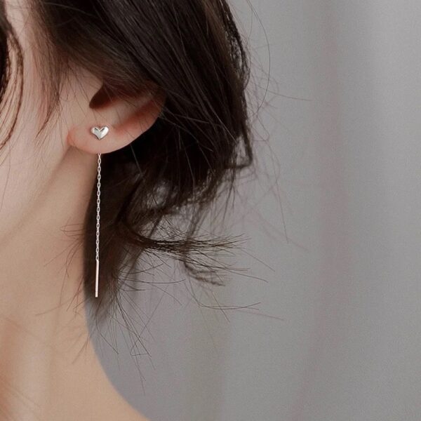 heart sui dhaga earrings