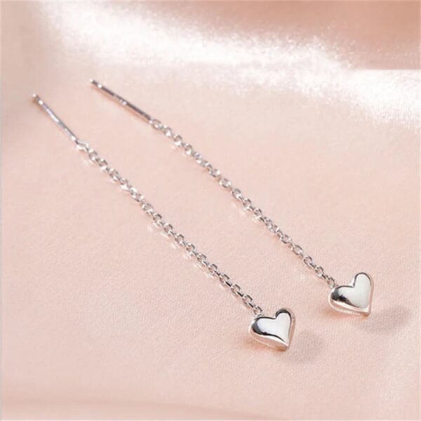 heart sui dhaga earrings - Image 3