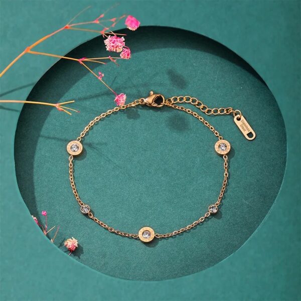roman stainless steel bracelet
