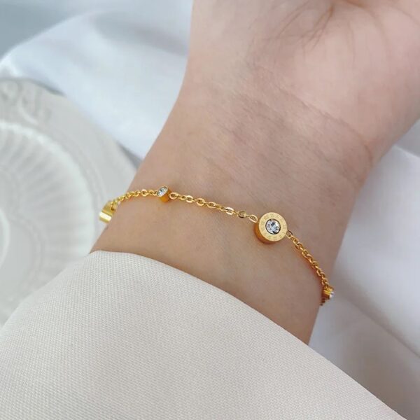 roman stainless steel bracelet - Image 2