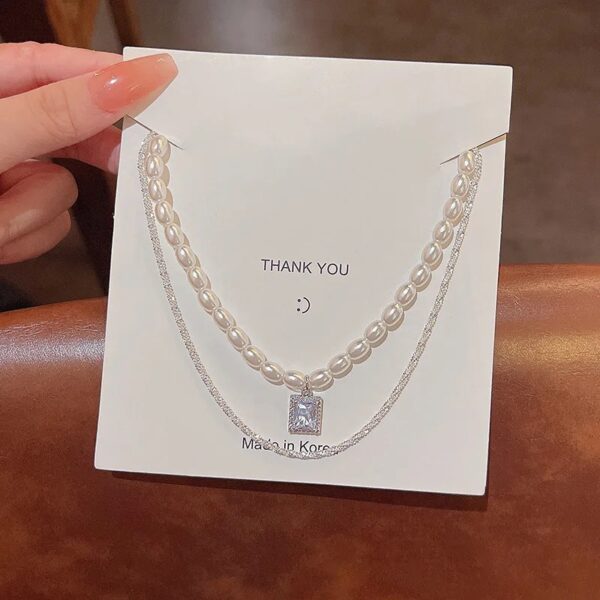 layered sterling necklace