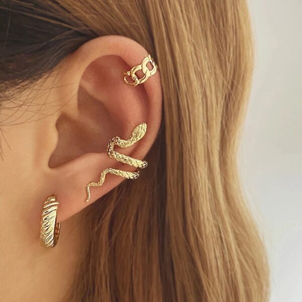 snake earcuff set