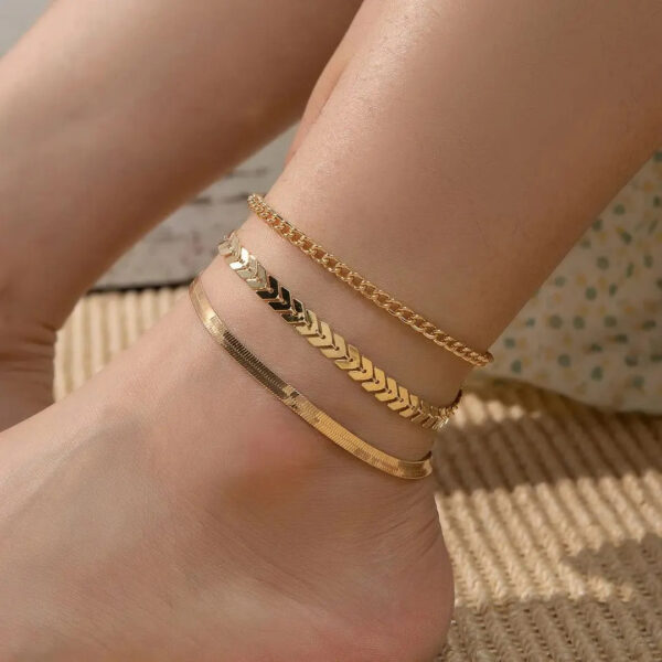 3 pcs anklets set - Image 4
