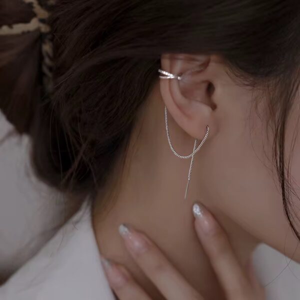 sterling silver earcuff